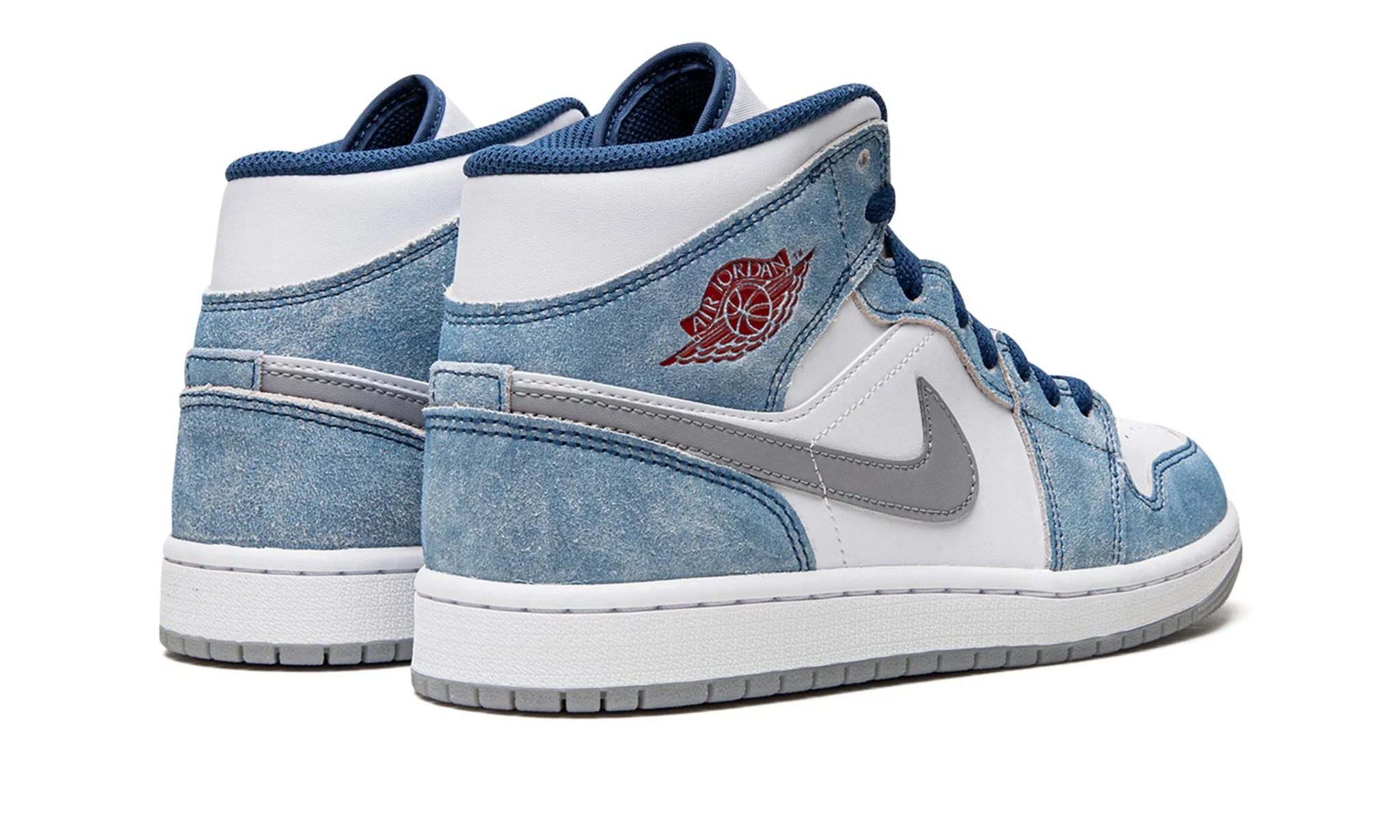 Air Jordan 1 Mid French Blue Neutral Gear