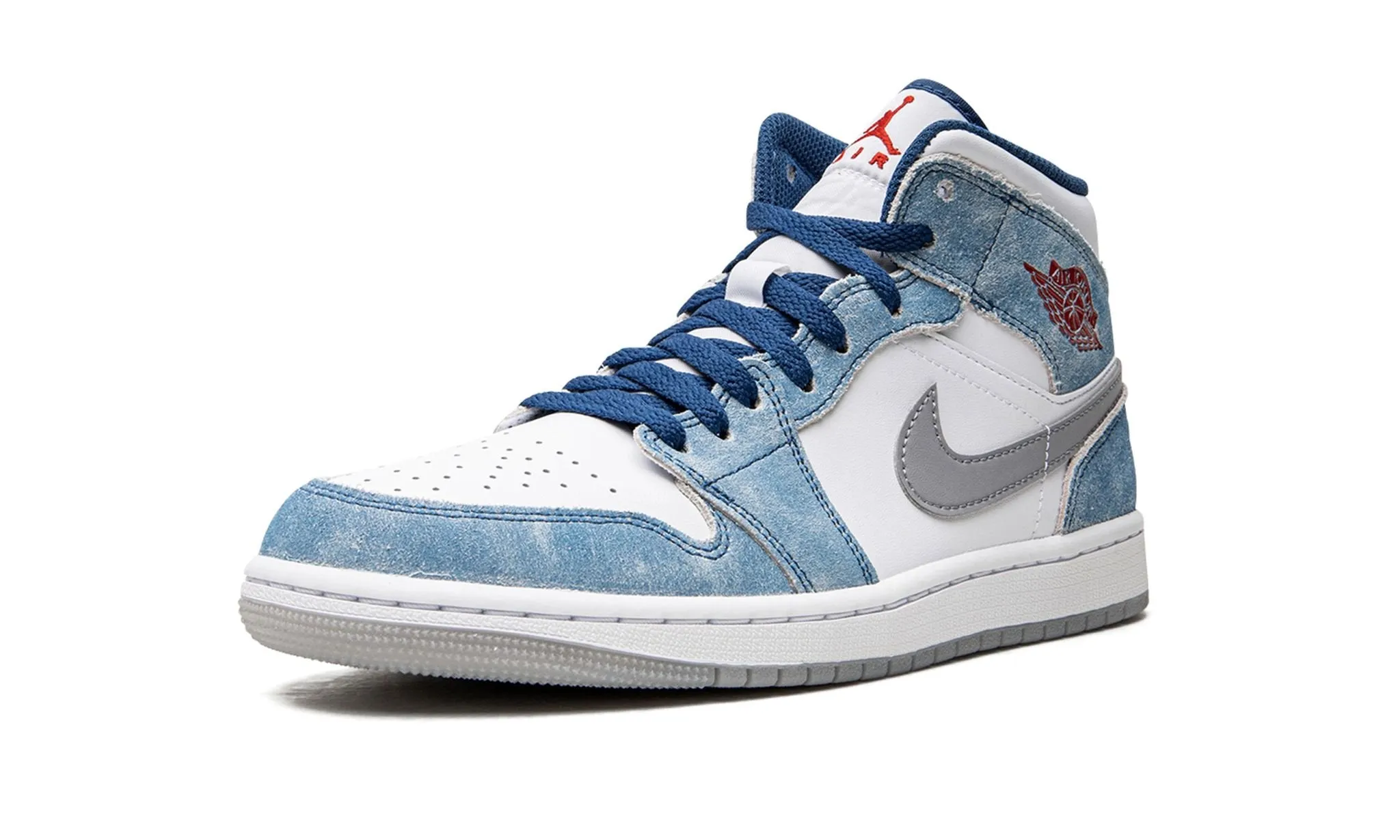 Stone Path Sport Move Air Jordan 1 Mid French Blue