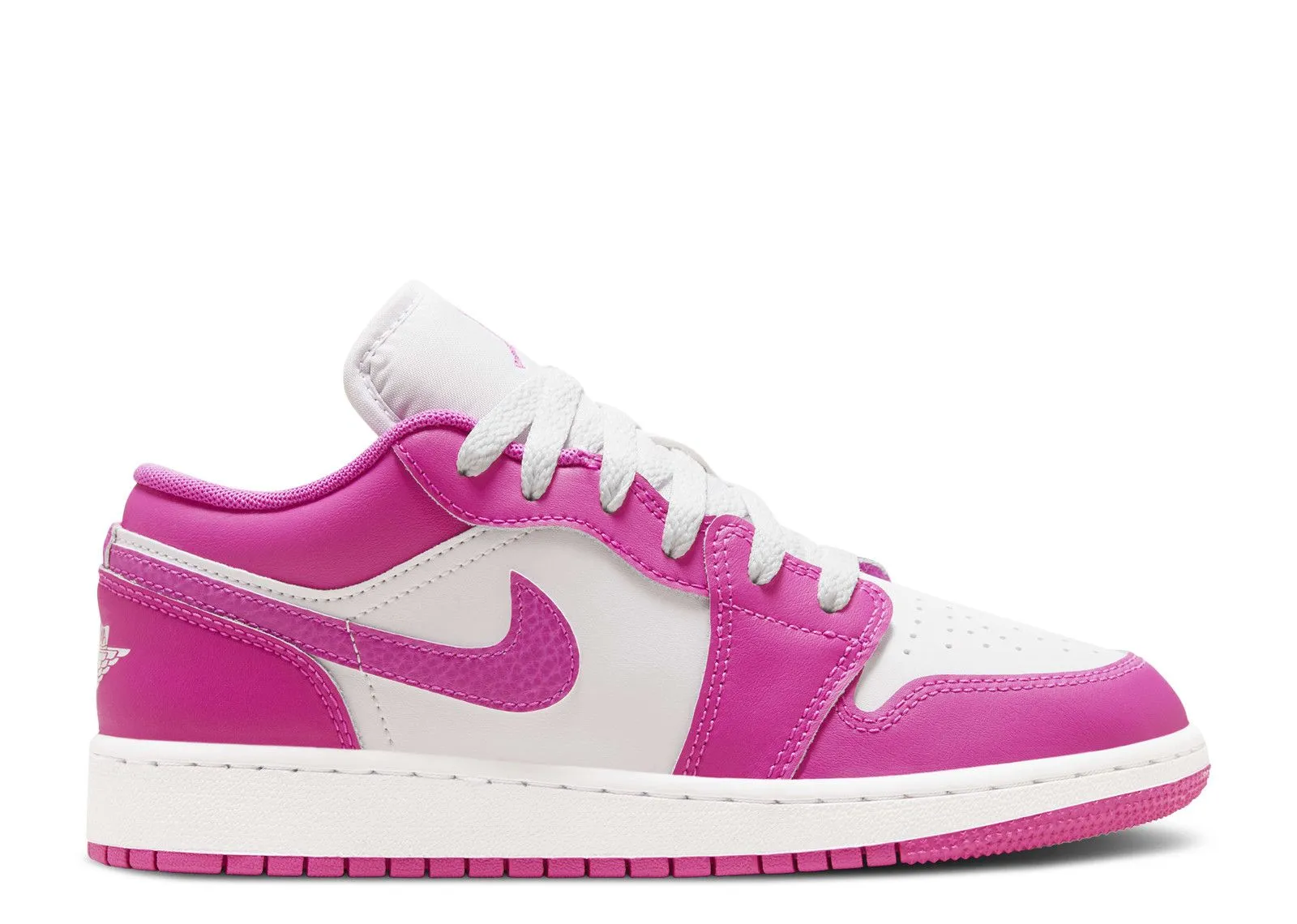 RollUp Mesh Fabric Air Jordan 1 Low Fire Pink