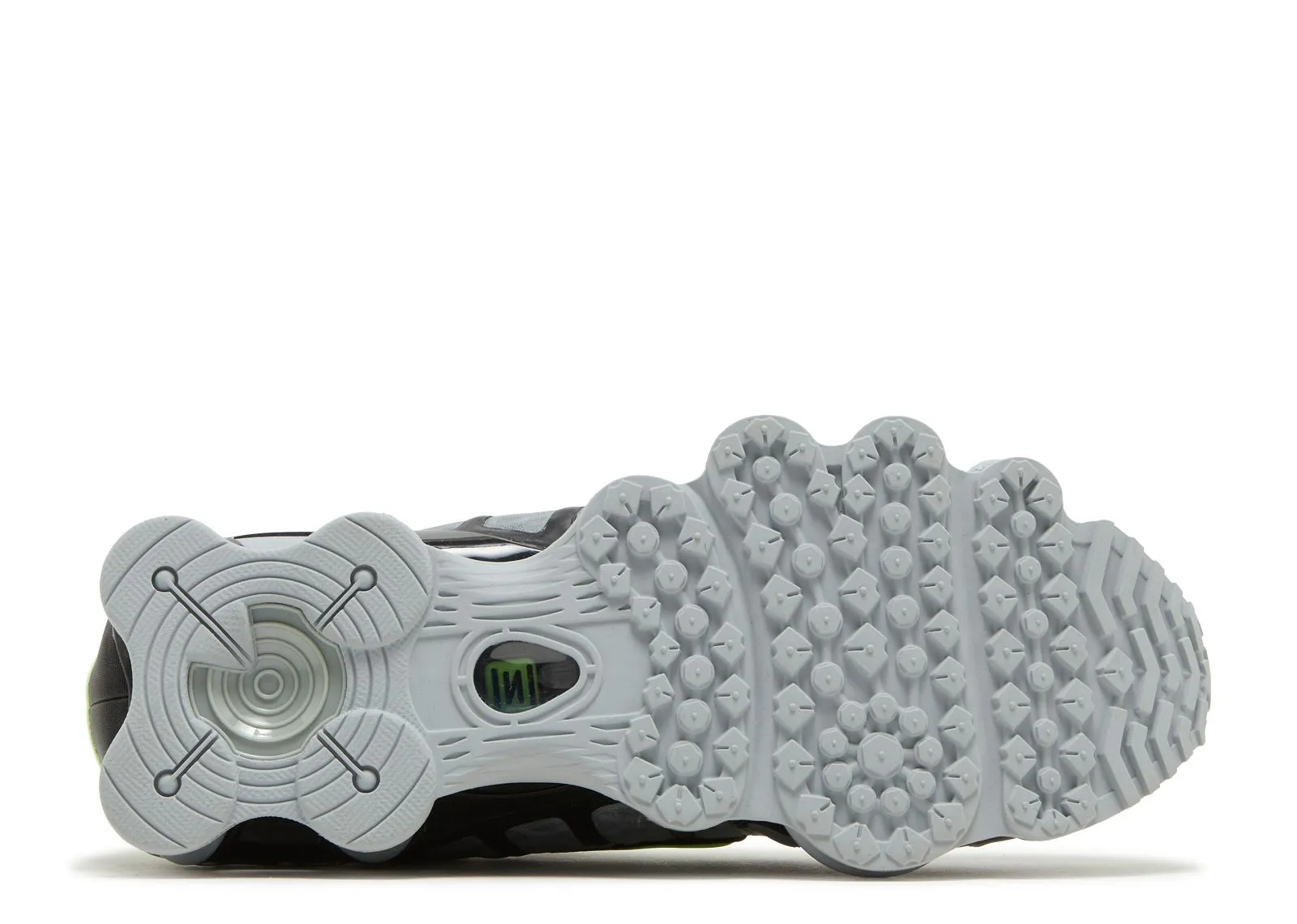 Dependable lace - up Nike Shox TL Wolf Grey Lime Blast