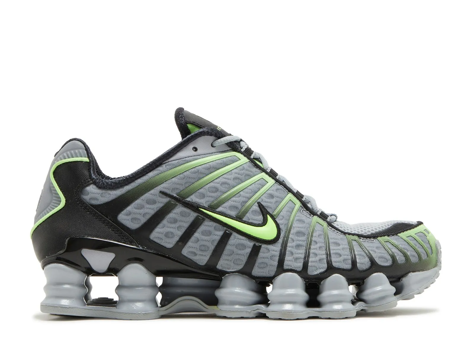 Nike Shox TL Wolf Grey Lime Blast Midsole Comfort color - green