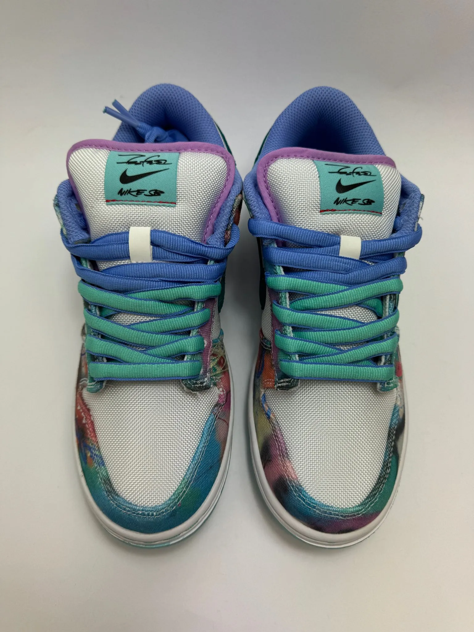 City Hike Nike SB Dunk Low "Futura Laboratories Bleached Aqua"
