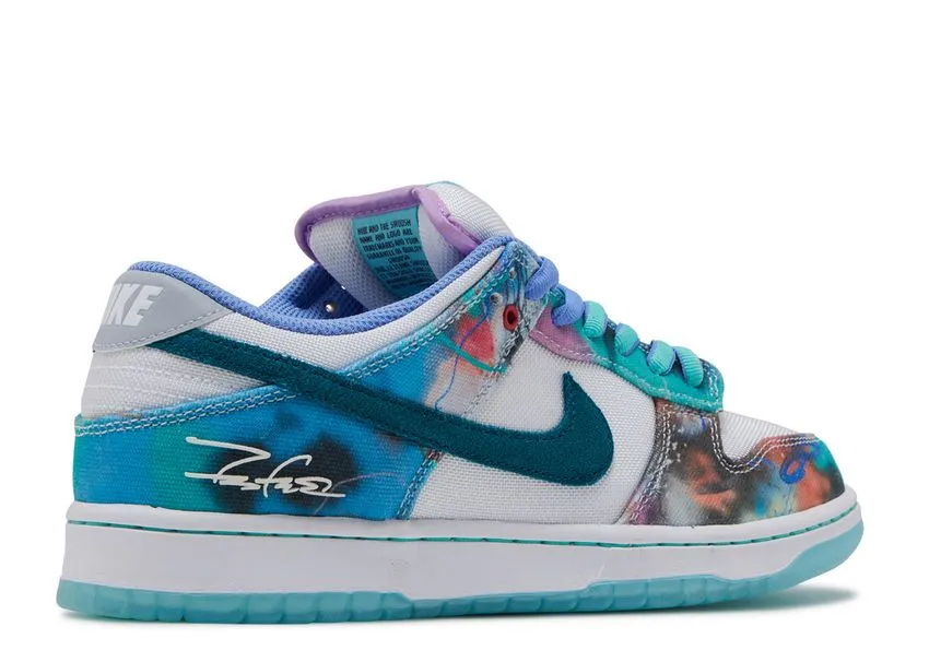Nike SB Dunk Low Futura Laboratories Bleached Aqua Herd Path