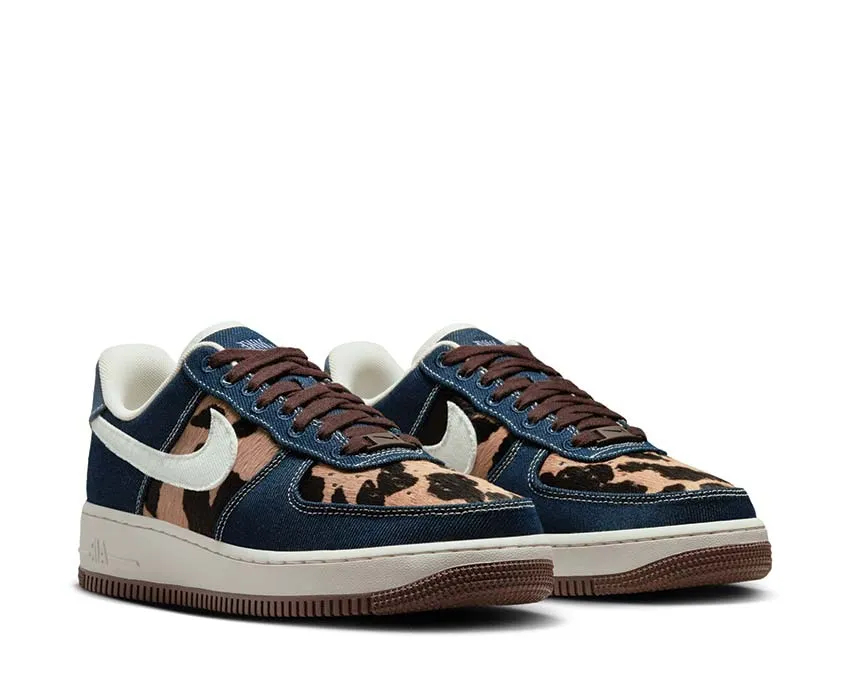 Nike Air Force 1 '07 W "Cheetah Blue Denim" Walking Gear