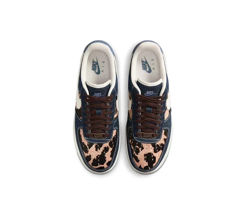 Street Mood Trail Jog Nike Air Force 1 '07 W "Cheetah Blue Denim"