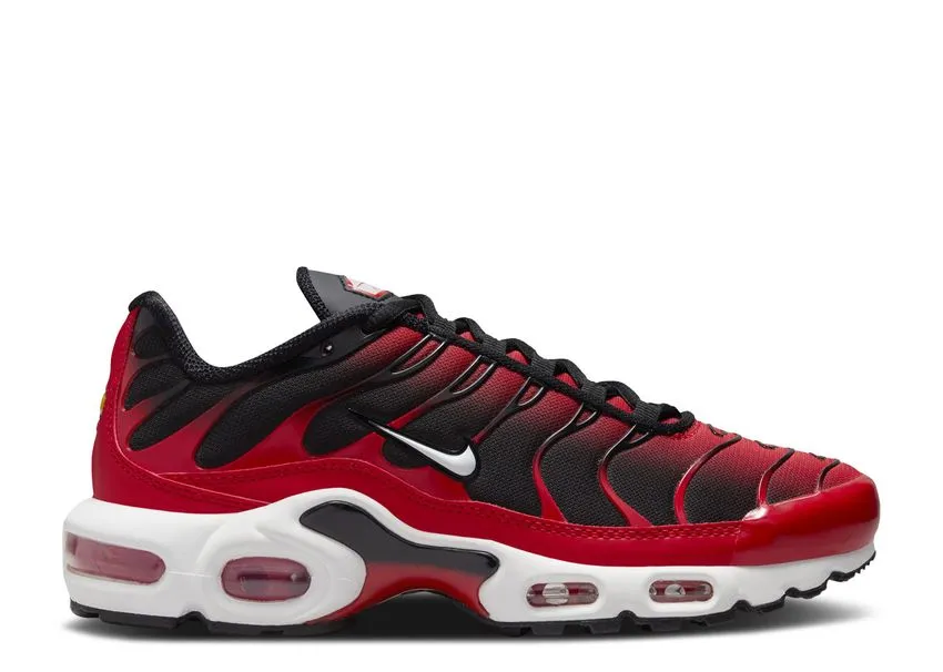 Nike Air Max Plus University Red White Black elegant design