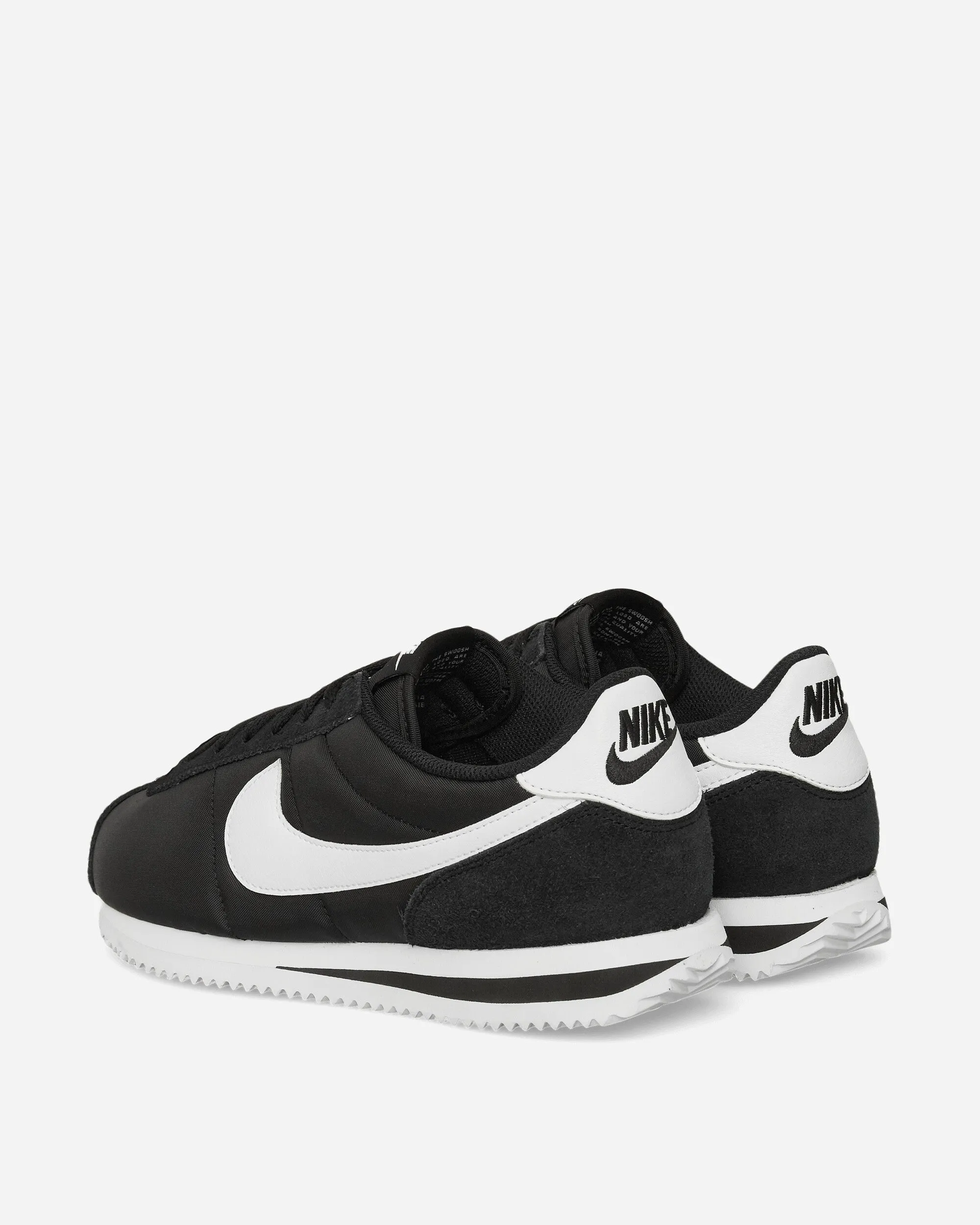 Cortez TXT Sneakers Black / White Carry Easy