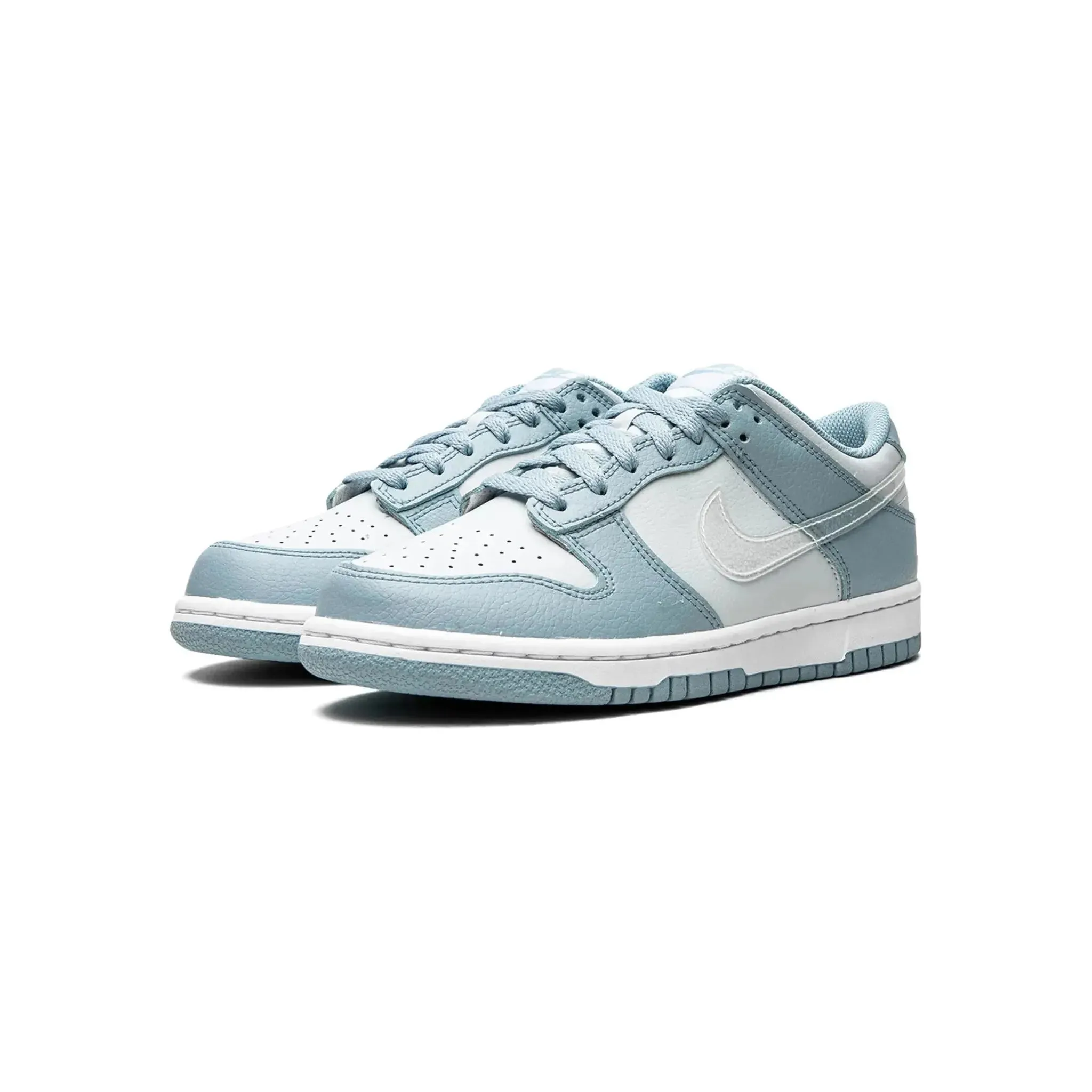 Nike Dunk Low ??Clear Blue Swoosh?? (GS) Energy Boost Cliff Edge