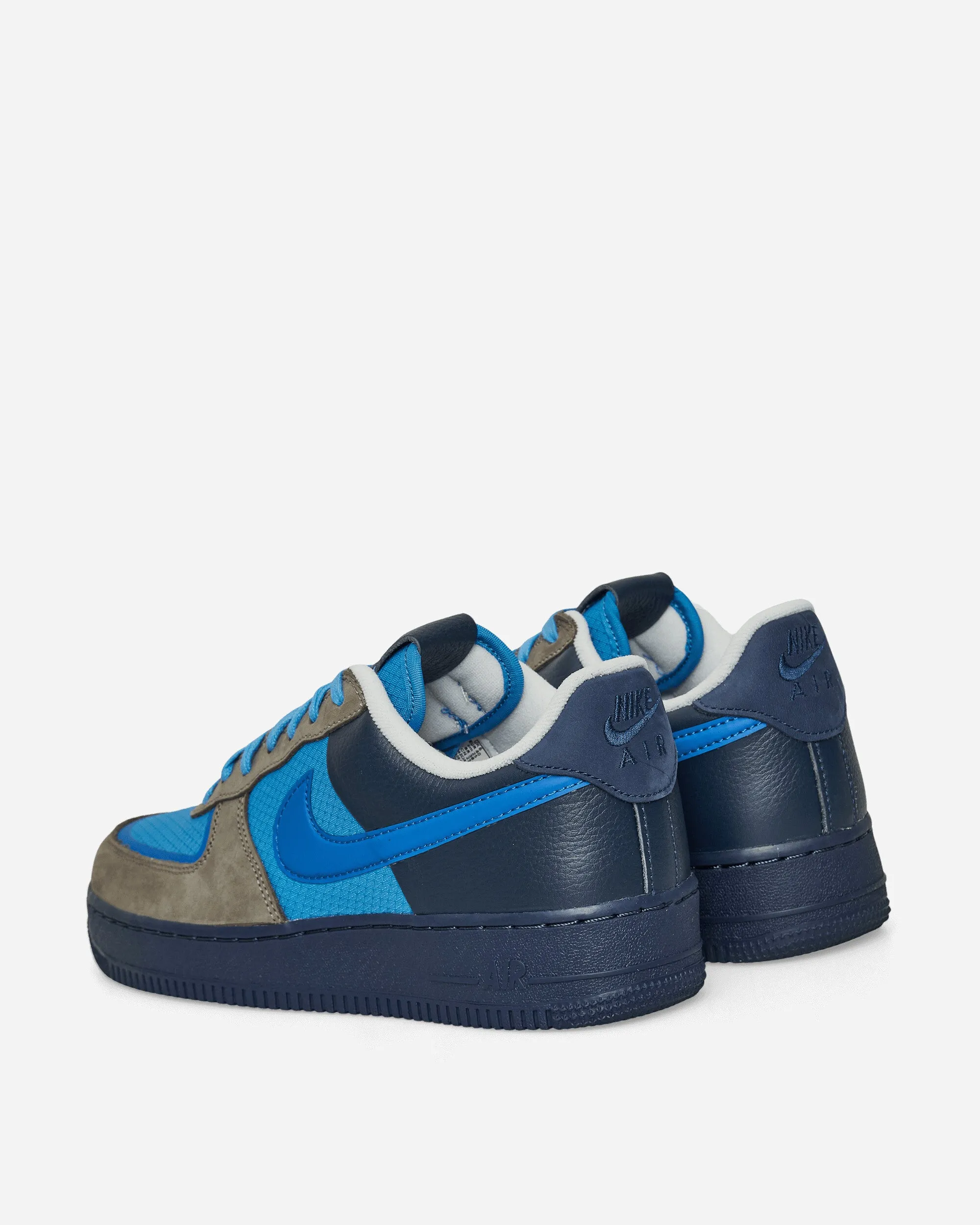 Stash Air Force 1 Low Sneakers Soft Grey / Harbor Blue Ice Guard Light Step