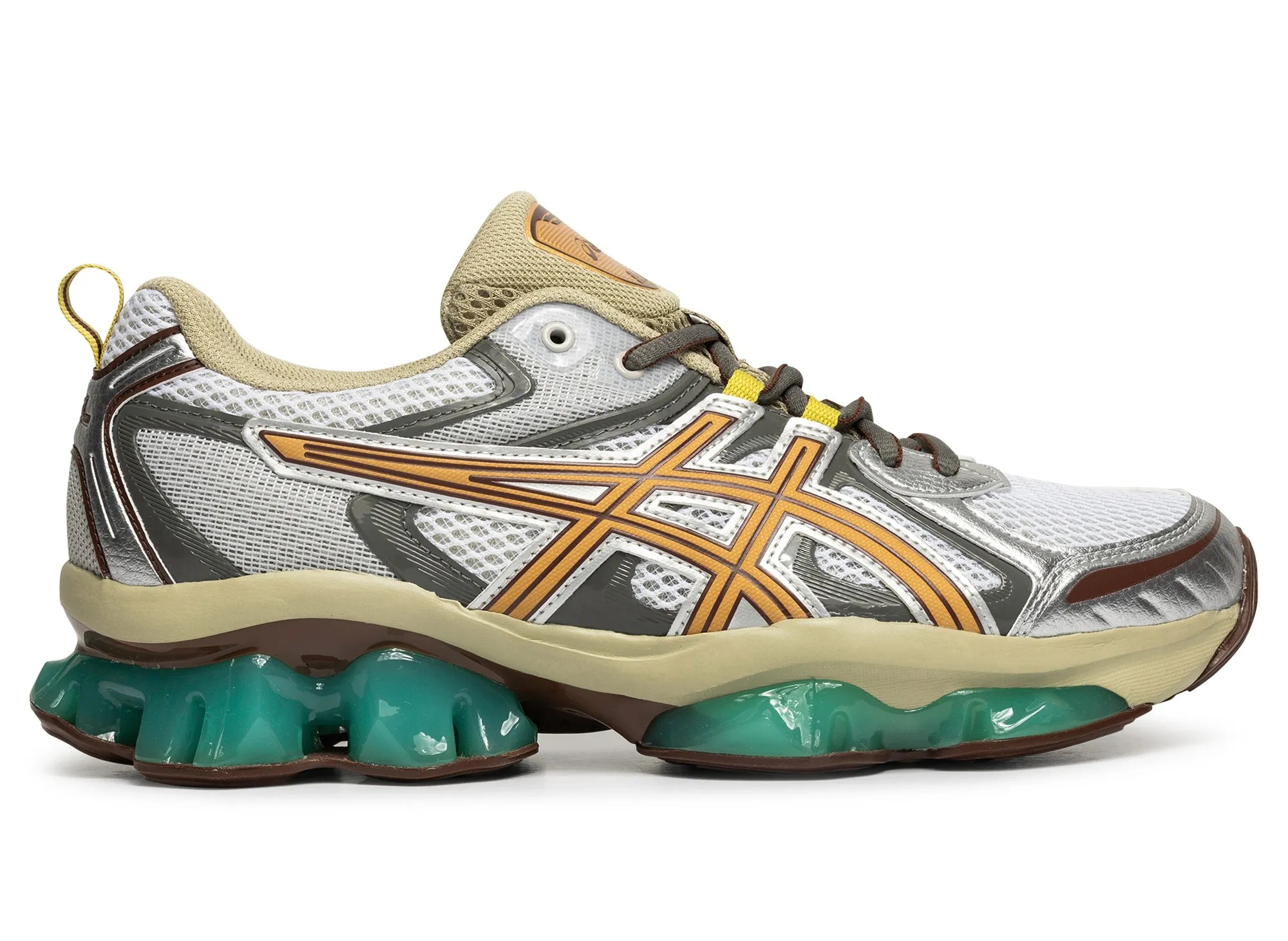 Asics Gel-Quantum Kinetic 'White / Khaki' Street Fit Foot Ease