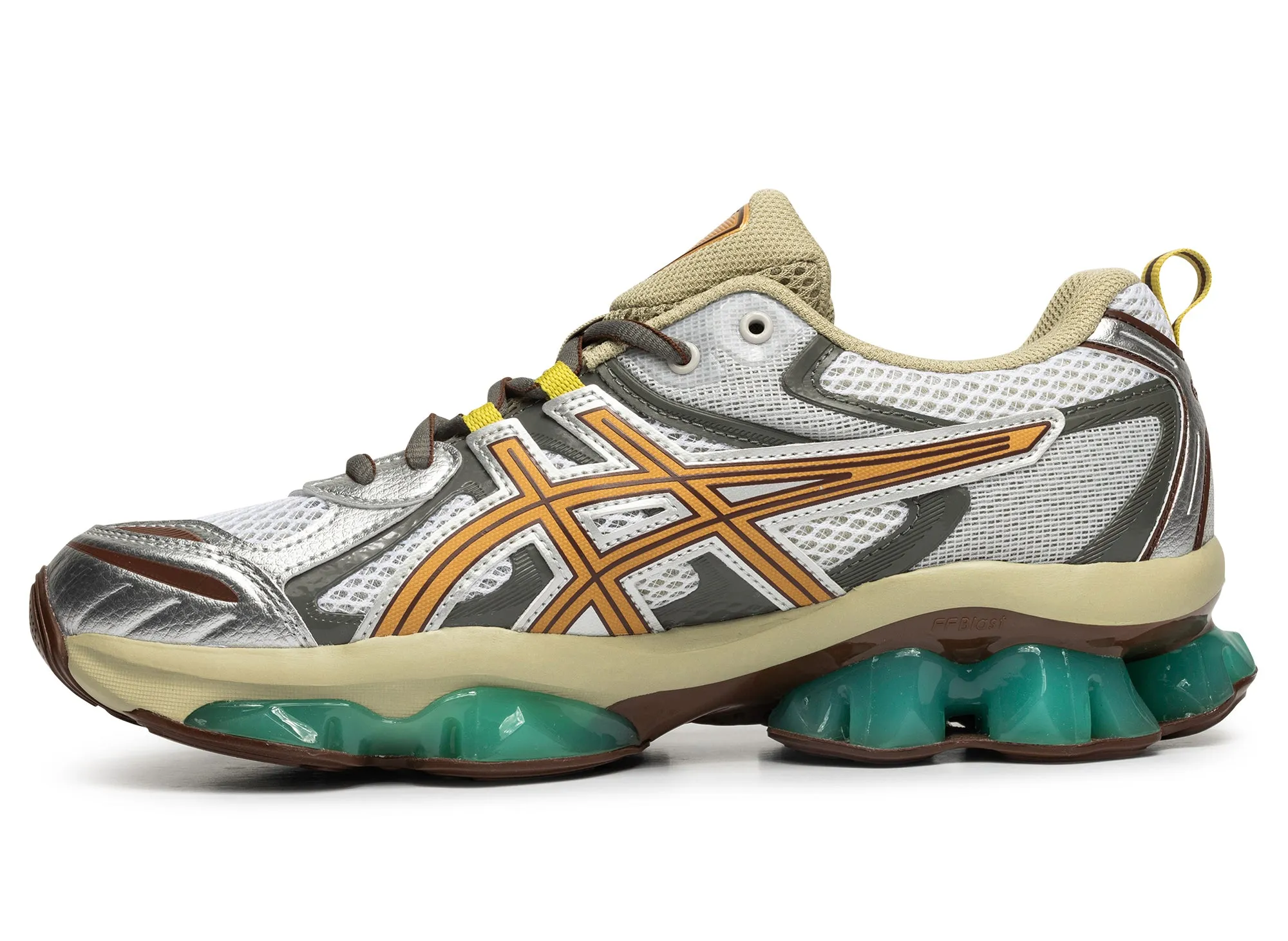 Asics Gel-Quantum Kinetic 'White / Khaki' Cold Guard Breathable Lining
