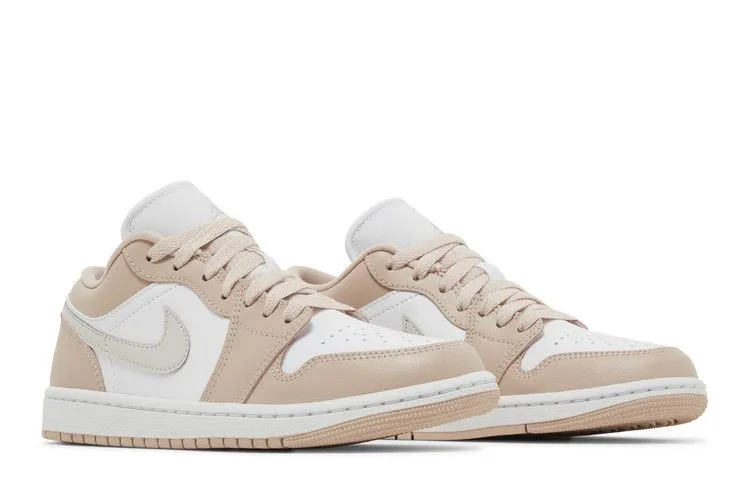 Wmns Air Jordan 1 Low 'Particle Beige' Comfort Grip Stone Glam