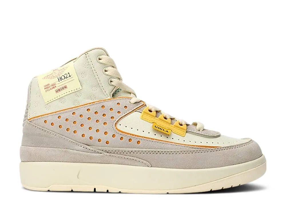 Air Jordan 2 Retro Union LA Rattan Block Walk