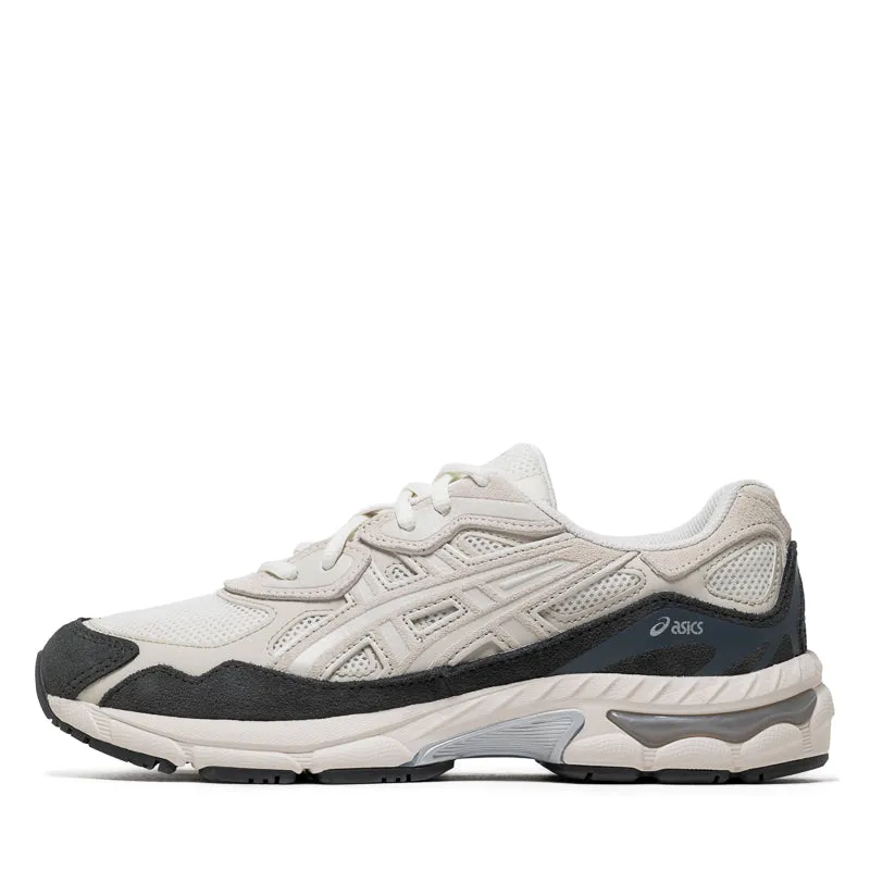 Asics Gel-NYC (GS) - Cream/Smoke Grey Strong Stitching