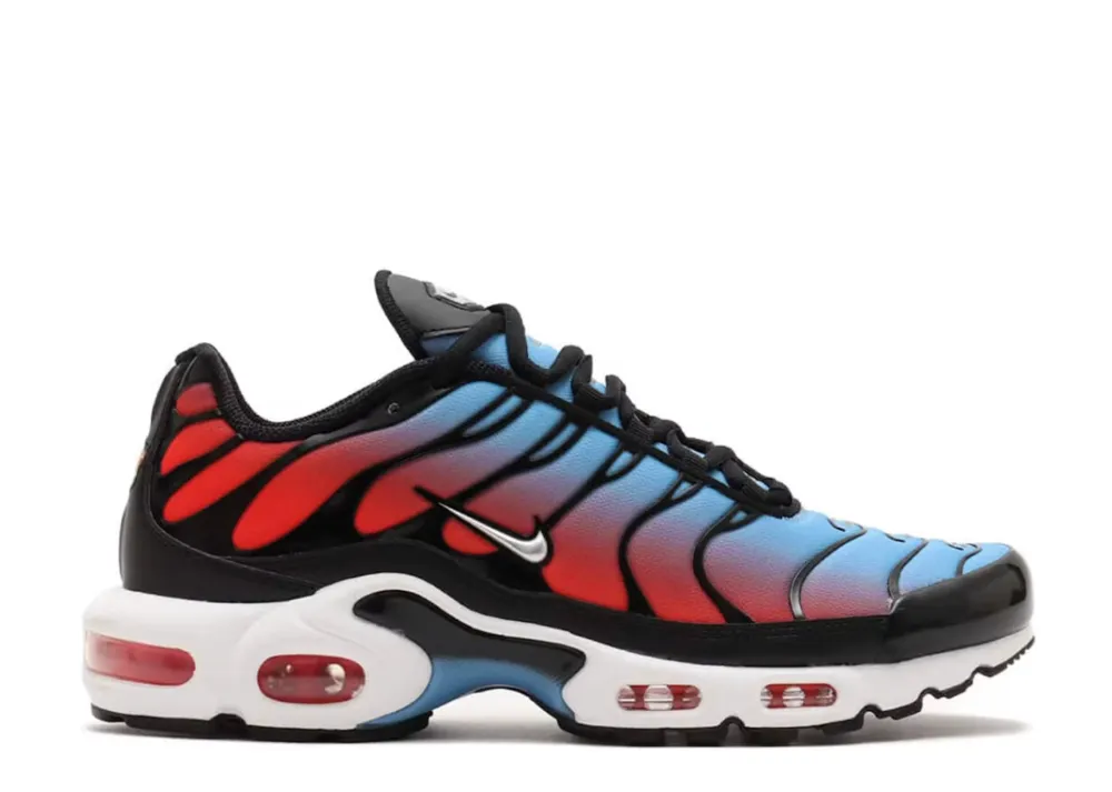 School Style Nike Air Max Plus University Blue Light Crimson