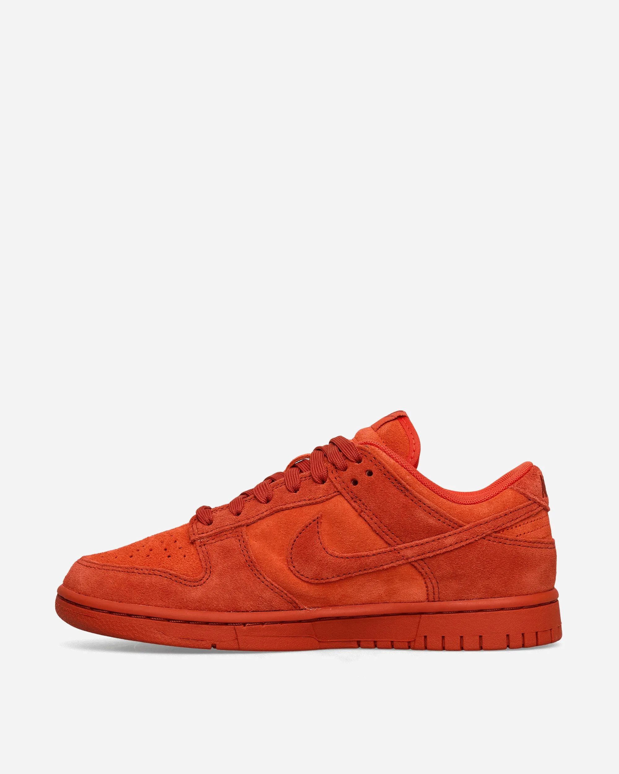 Women's Dunk Low SE Sneakers Picante Red / Dragon Red Tropic Mode Sky View