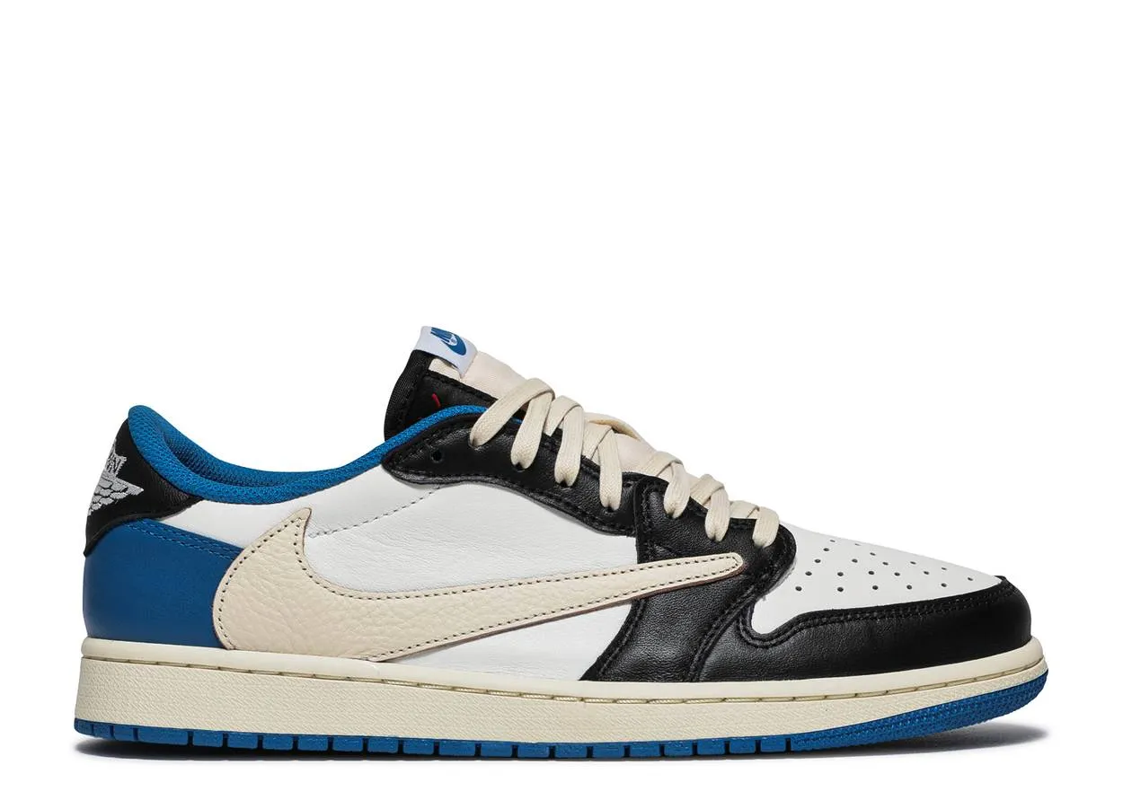 Air Jordan 1 Low OG Fragment Travis Scott Soft Hike Heel Safe