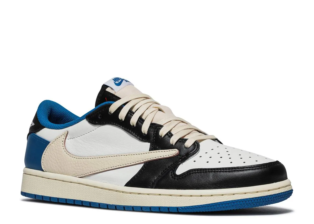 Air Jordan 1 Low OG Fragment Travis Scott Adjustable Strap Effortless Walk
