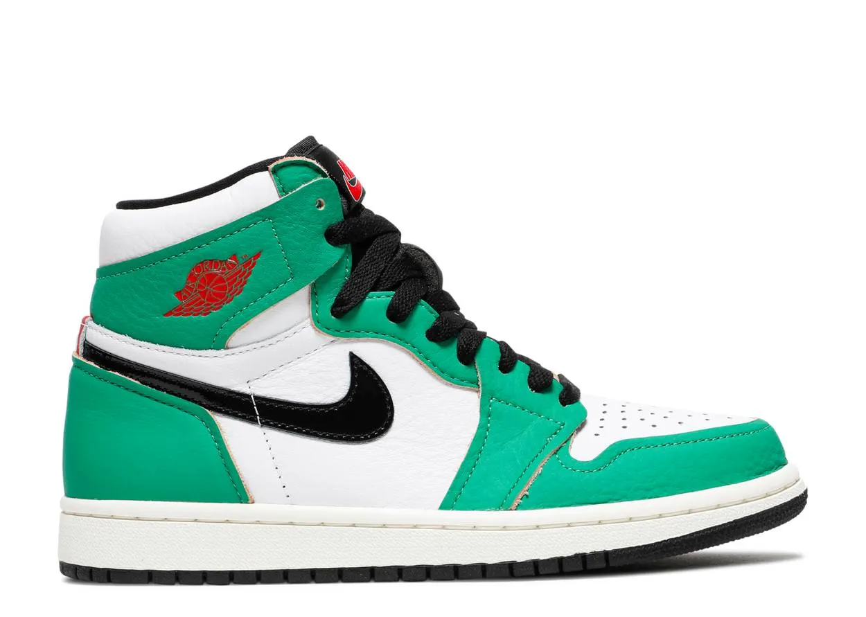 Modern Step Air Jordan 1 Retro High Lucky Green