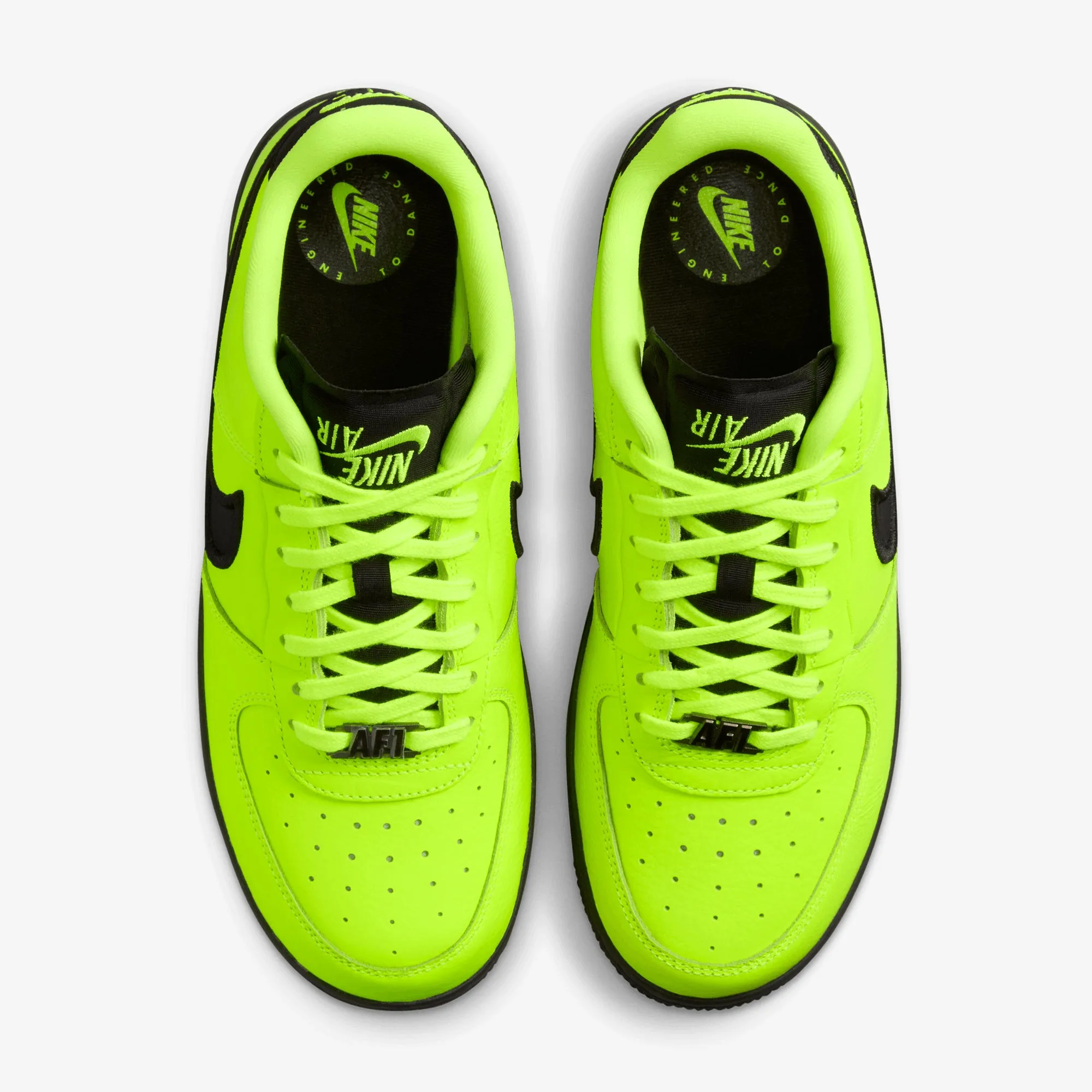 NIKE | AIRFORCE 1 DANCE { VOLT/BLACK-GUNMETAL Cool Tone