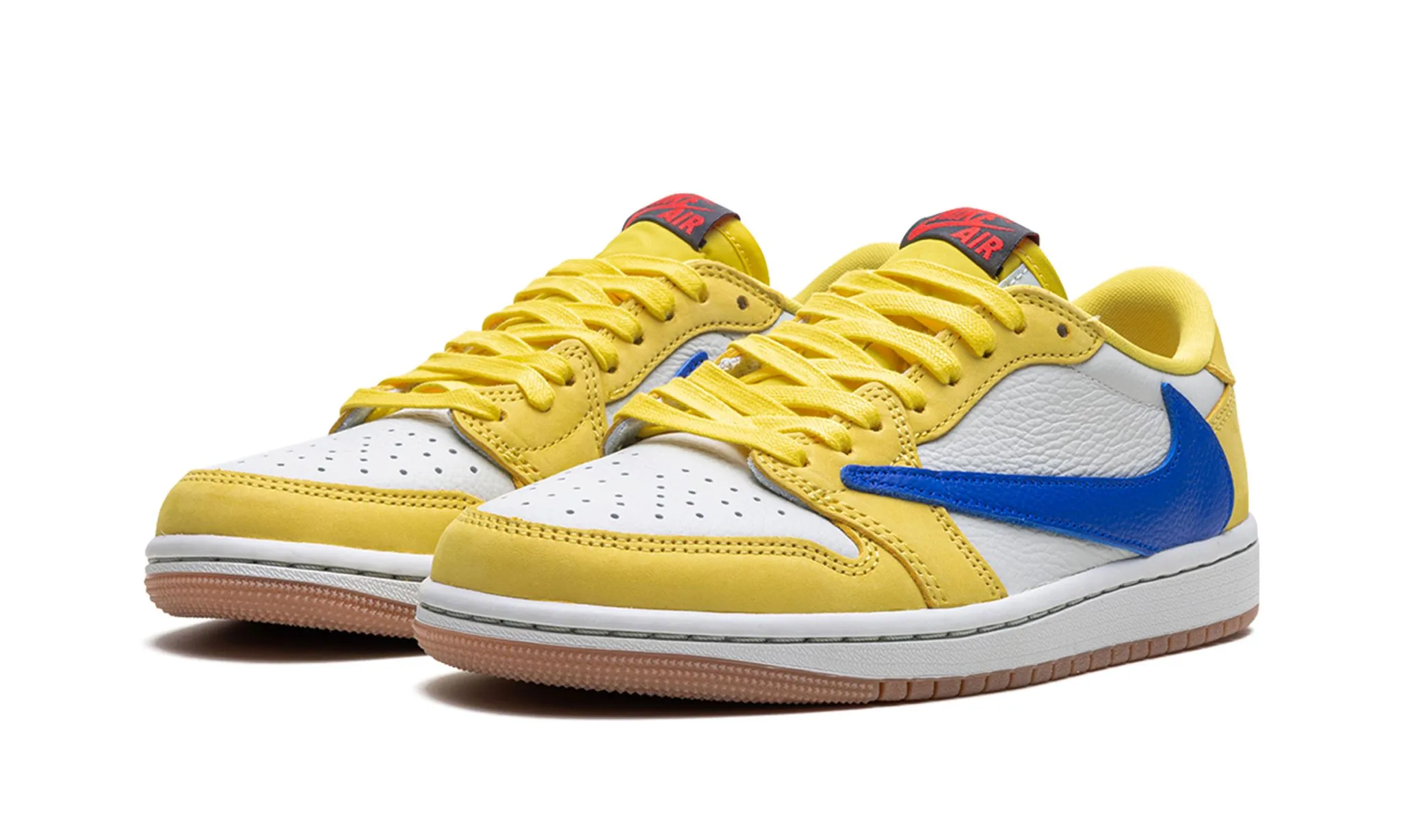 New Drop Garden Walk Travis Scott x Wmns Air Jordan 1 Retro Low OG SP 'Canary'