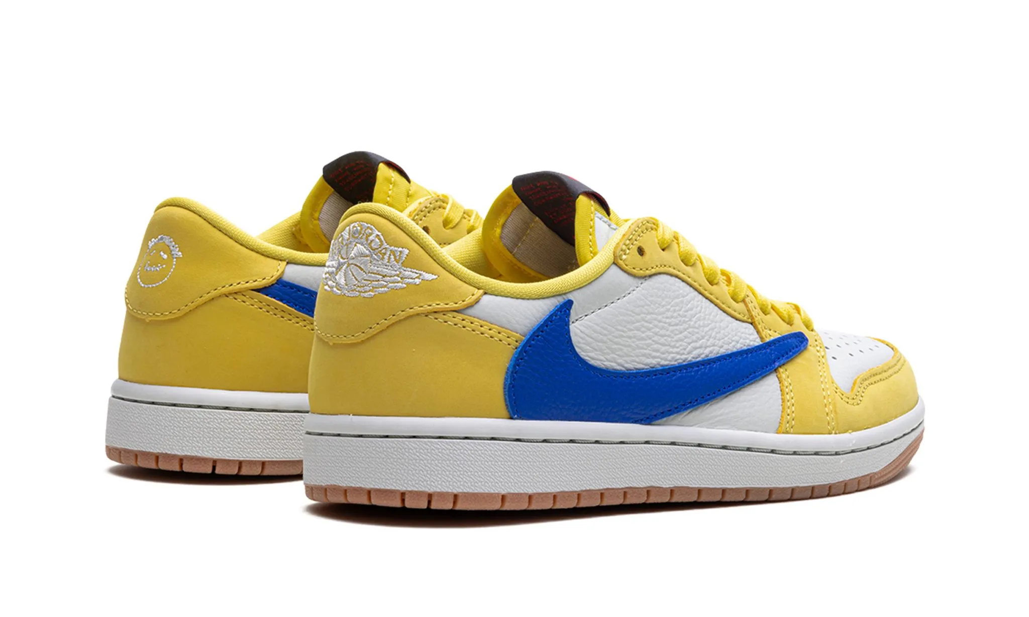 Travis Scott x Wmns Air Jordan 1 Retro Low OG SP 'Canary' Free Soul Nordic Tone