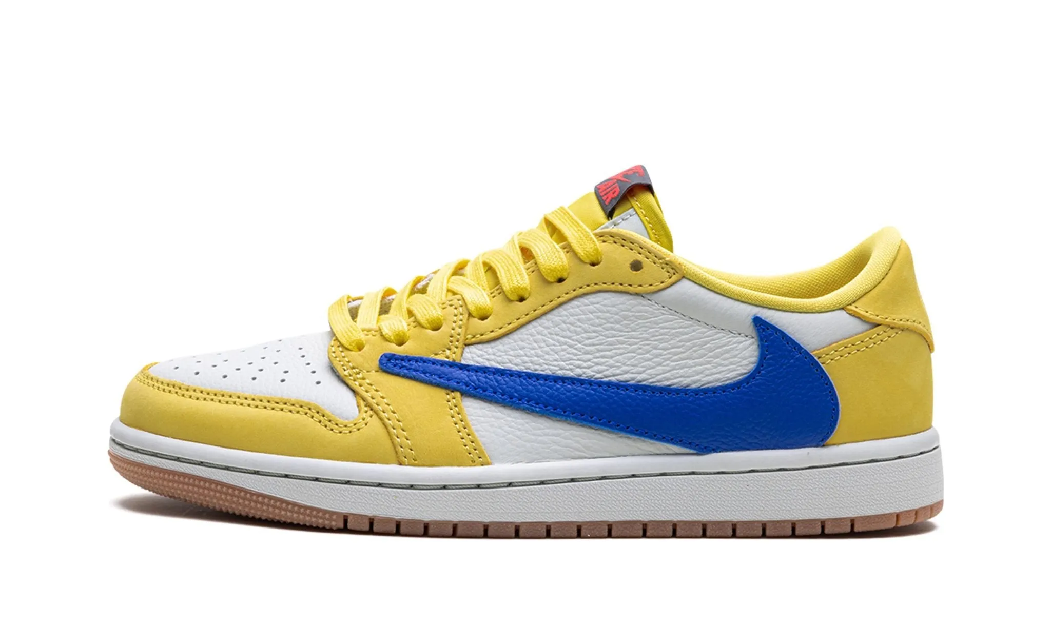 Travis Scott x Wmns Air Jordan 1 Retro Low OG SP 'Canary' Strong Grip