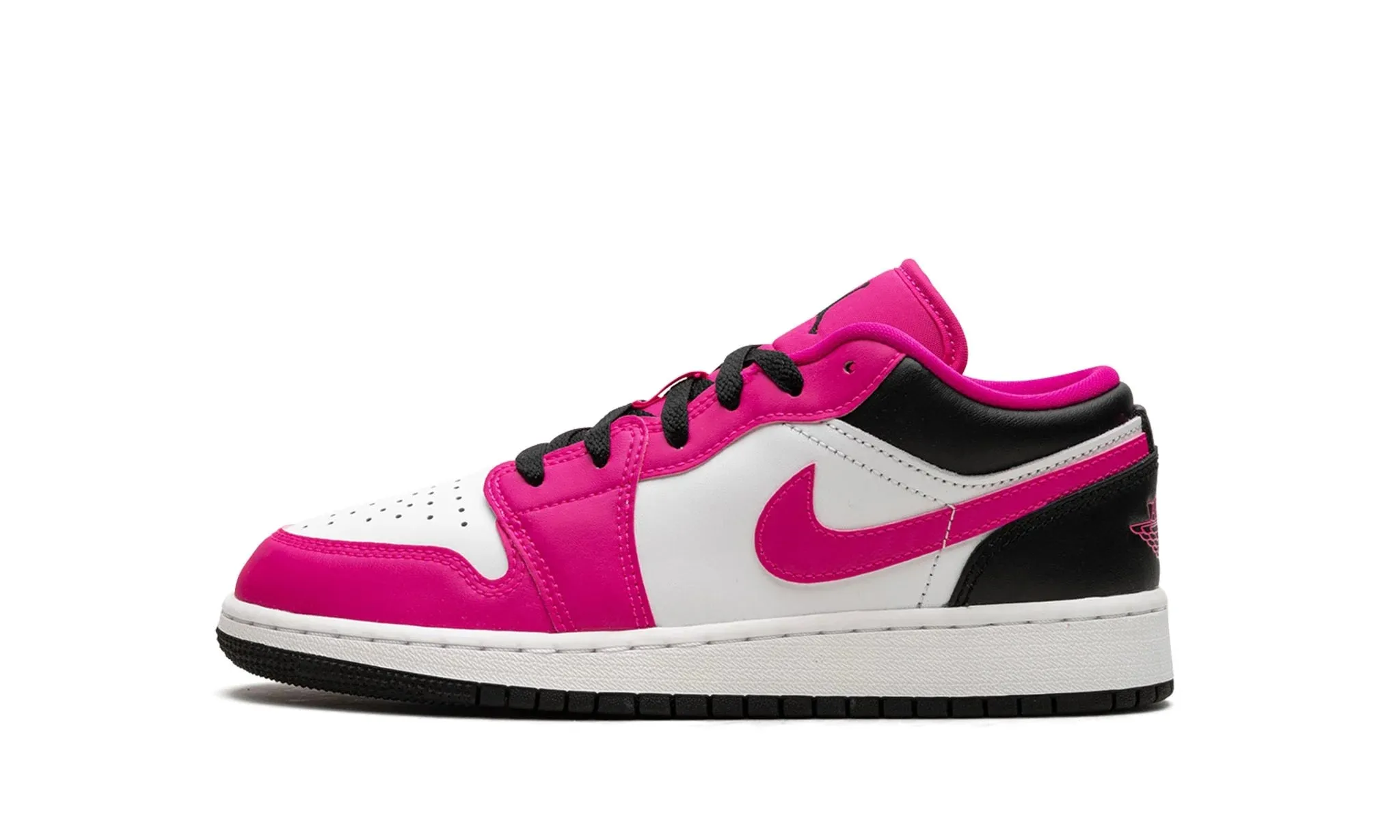 Wmns Air Jordan 1 Low Fierce Pink Slip On Style