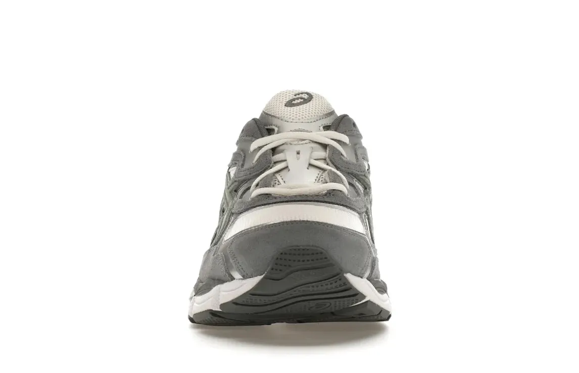 Foot Contouring Rubberized Outsole ASICS Gel-NYC Cream Steel Grey