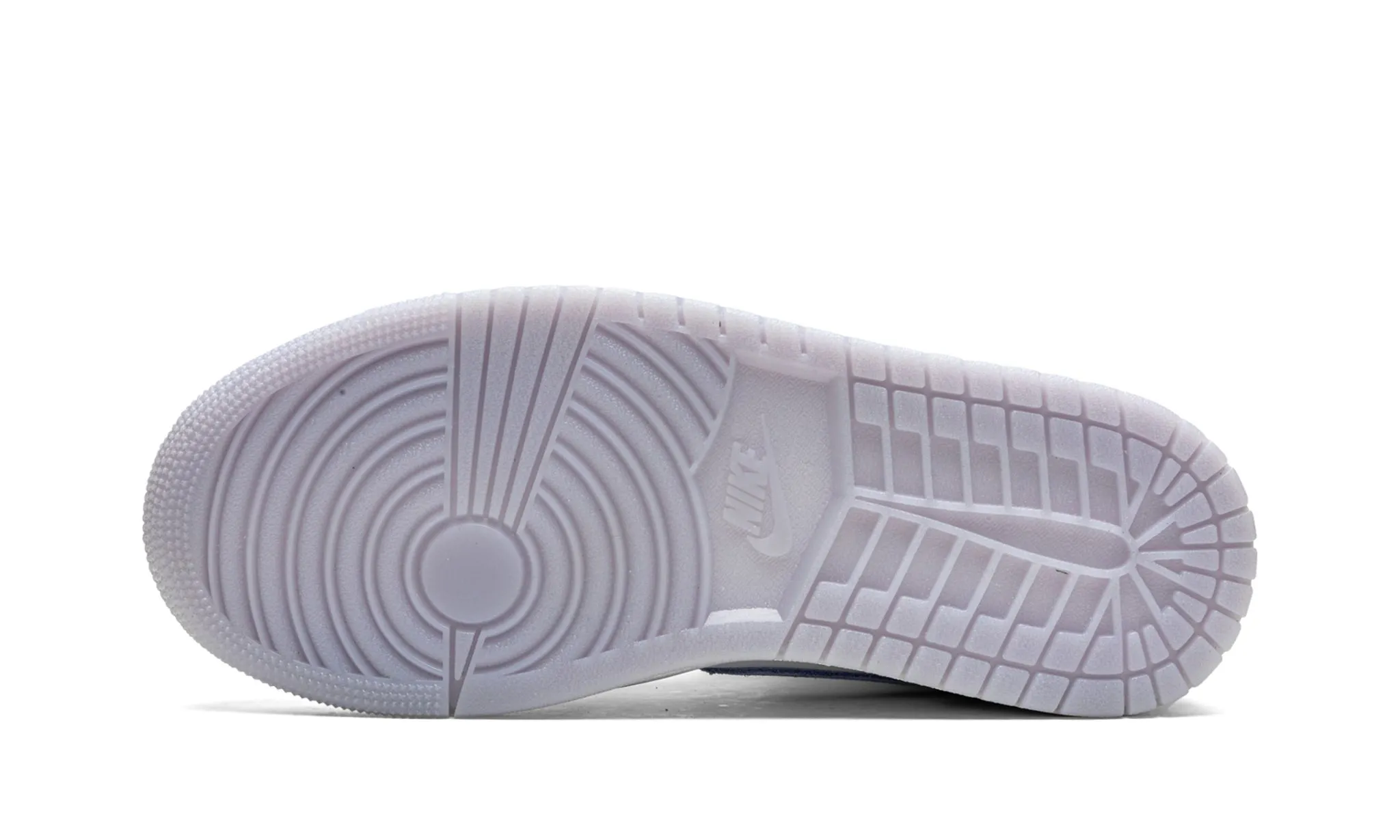 Smooth   finish Grip Step Wmns Air Jordan 1 Mid Wolf Grey Aluminum