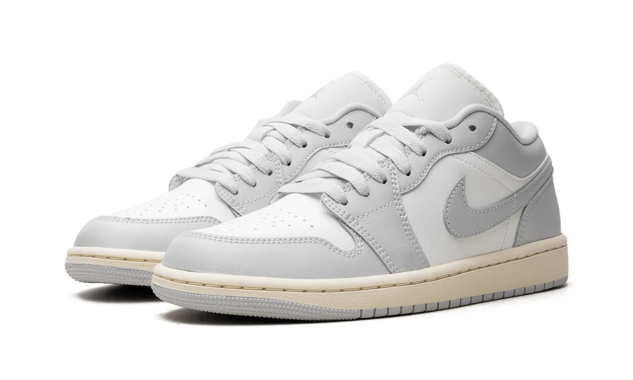 Wmns Air Jordan 1 Low 'Neutral Grey Coconut Milk' Eva Midsole