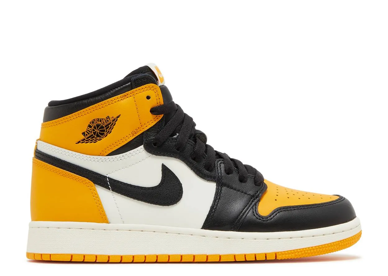 Pavement Ready Premium Quality Air Jordan 1 High OG Yellow Toe