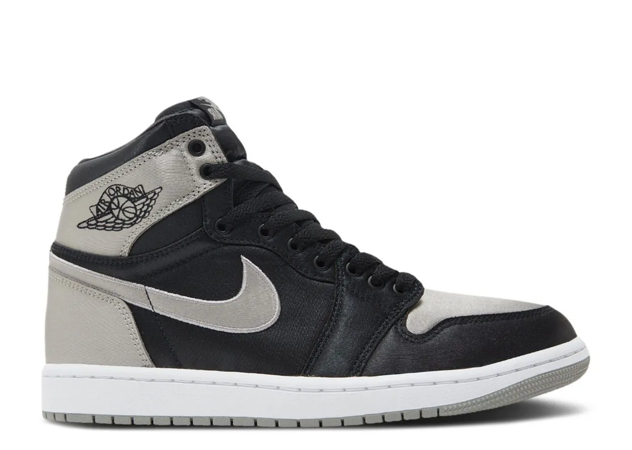 Air Jordan 1 Retro High OG Satin Shadow Comfort Ankle Zip Up Closure