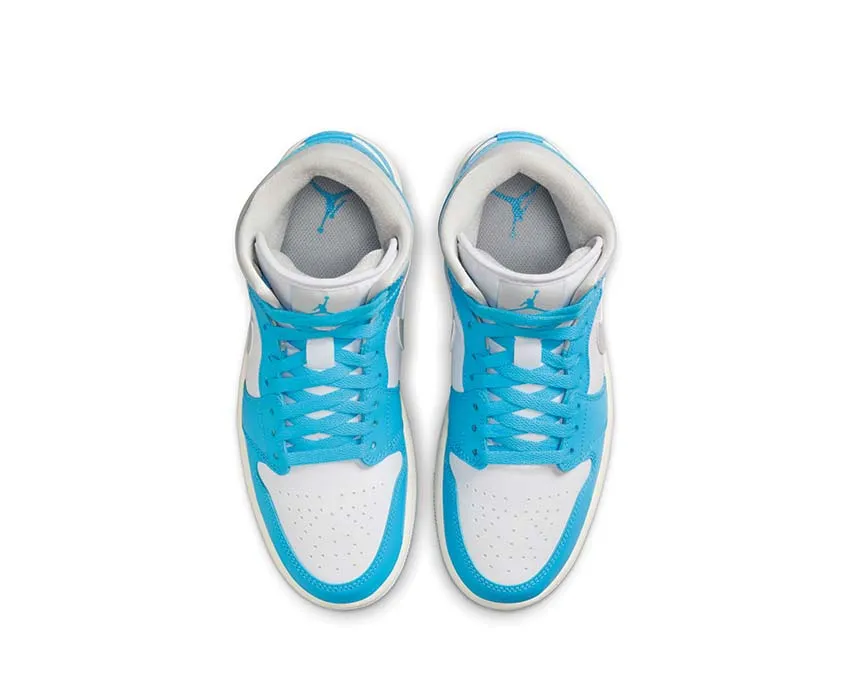 Air Jordan 1 Mid W "Powder Blue" Move Naturally Support frame