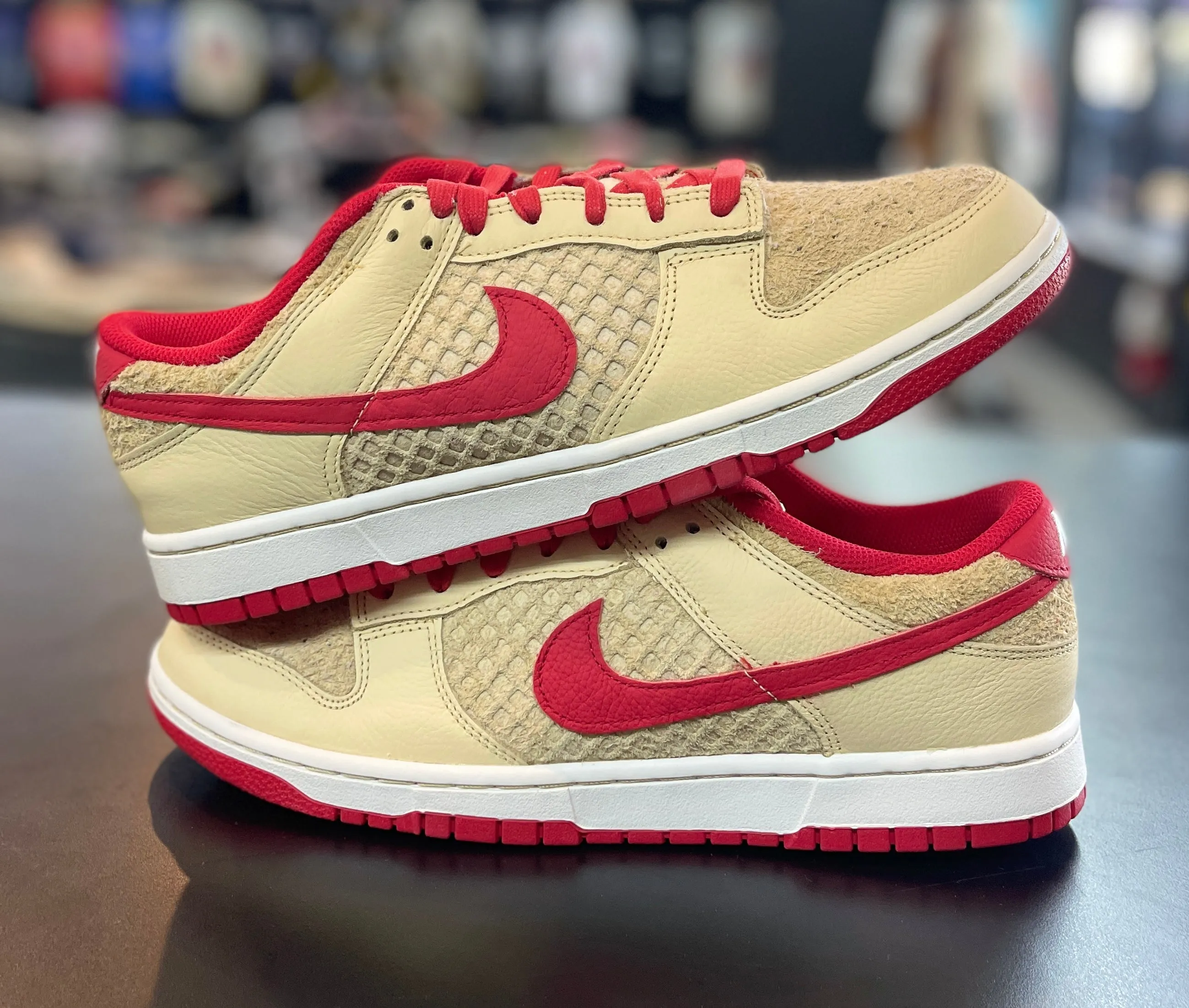 Chunky Sole Nike Dunk Low Retro ??Strawberry Waffle??