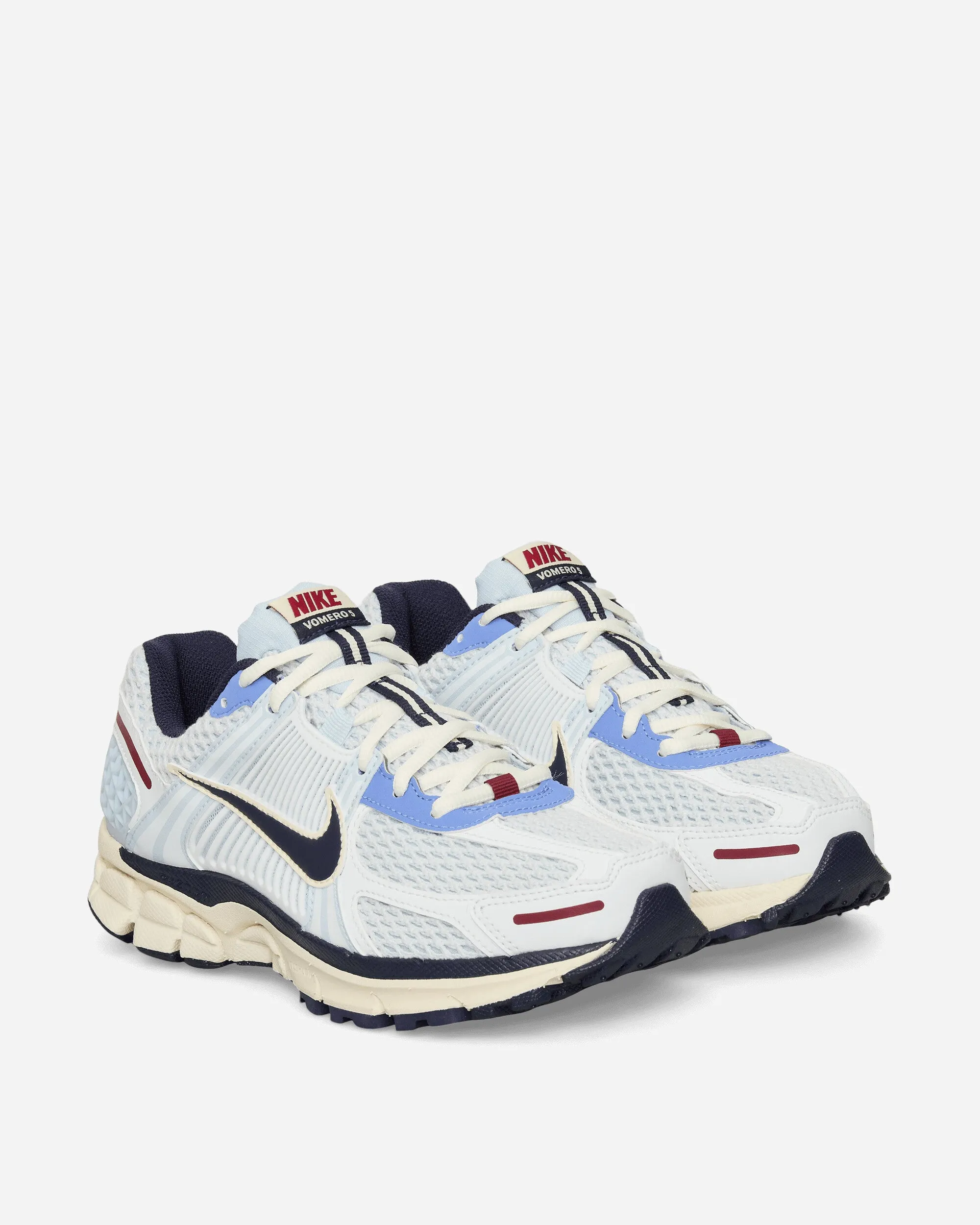 Women's Zoom Vomero 5 Sneakers Blue Tint / White / Obsidian Shock Absorbing