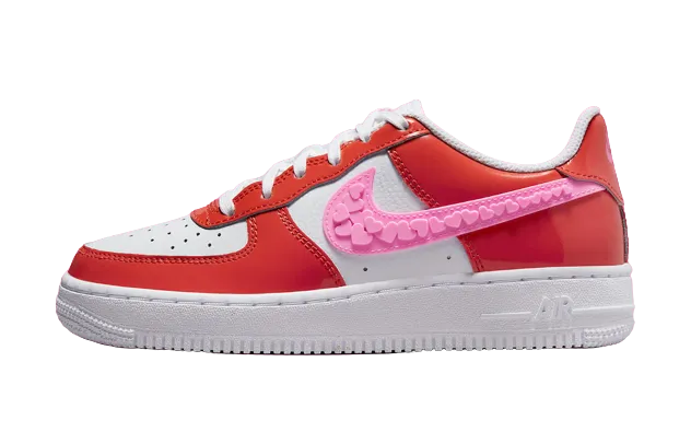 Buckle Design Comfortable Design Shoes Nike AF1 Low "Valentine's Day" Grade School (2023)