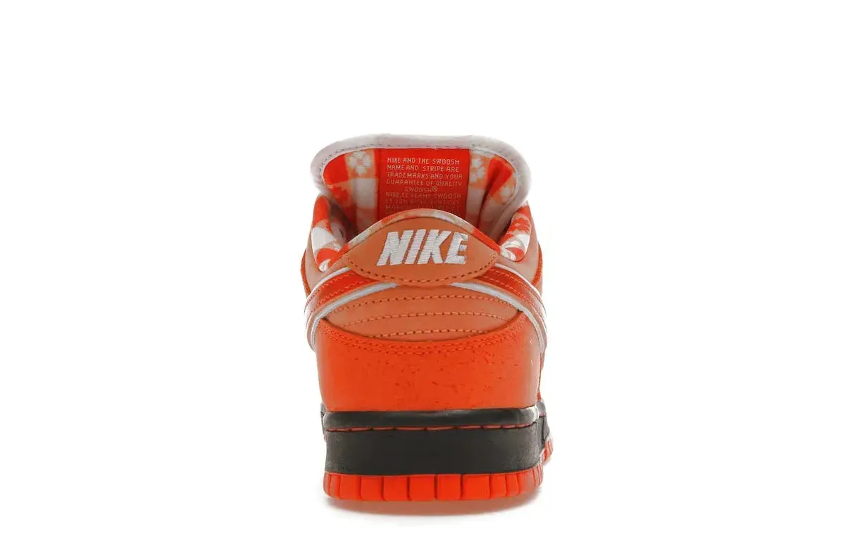 No Bulk Practical Design Nike SB Dunk Low Concepts Orange Lobster