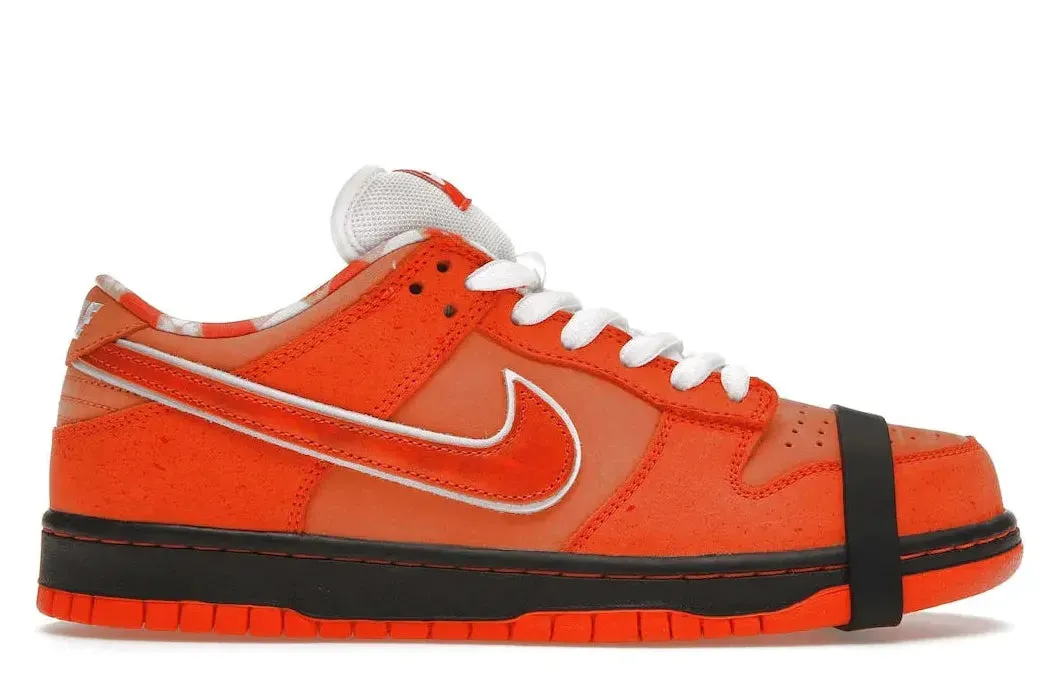 Nike SB Dunk Low Concepts Orange Lobster Harbor Run
