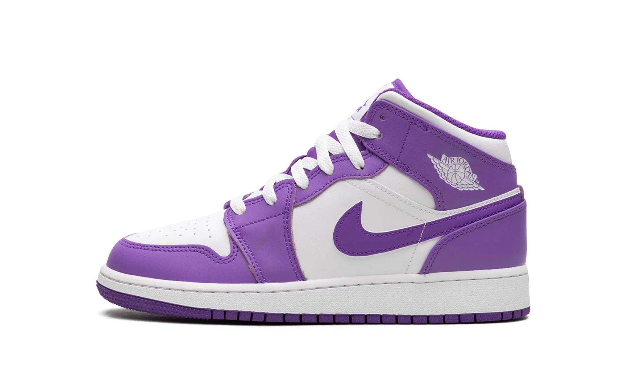 Air Jordan 1 Mid GS 'Purple Venom' City Hike Classic
