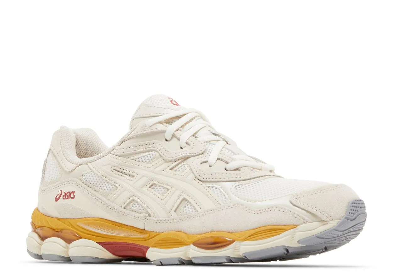 Lightweight EVA Foam Dynamic support Asics Gel-NYC Cream Oatmeal