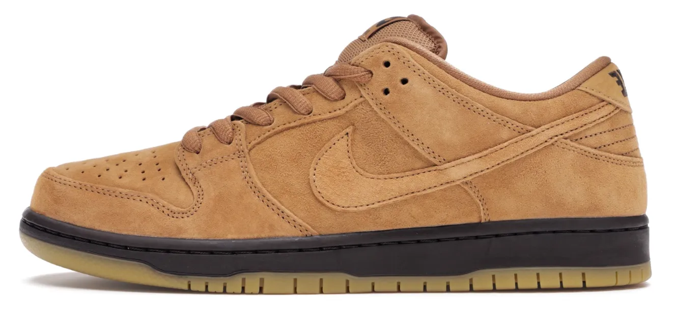 Nike SB Dunk Low "Wheat" Heel Safe Fun Hike