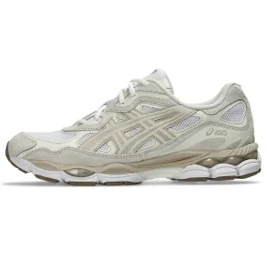 Classic Fit Asics GEL-NYC White and Feather Grey 1203A663-102