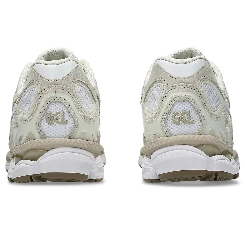 High Rebound Outsole Asics GEL-NYC White and Feather Grey 1203A663-102