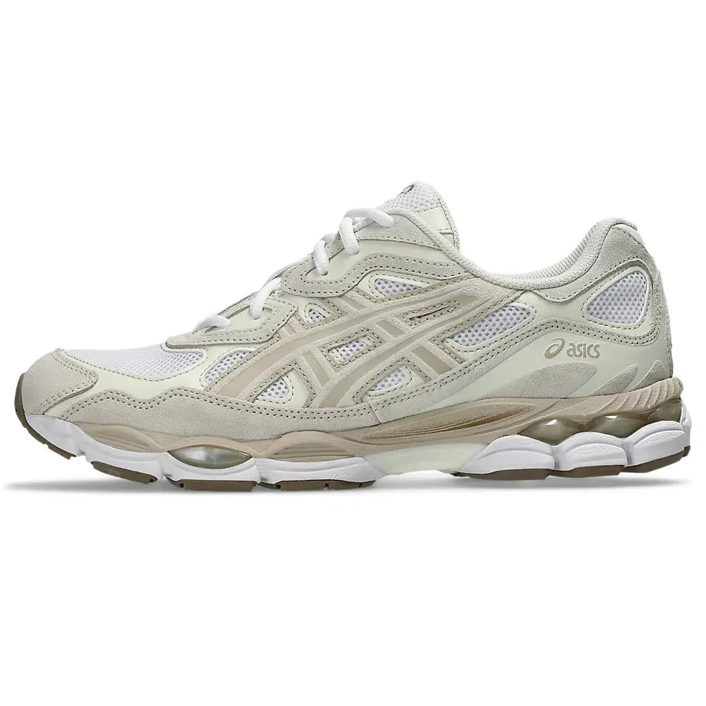 Classic Fit Asics GEL-NYC White and Feather Grey 1203A663-102