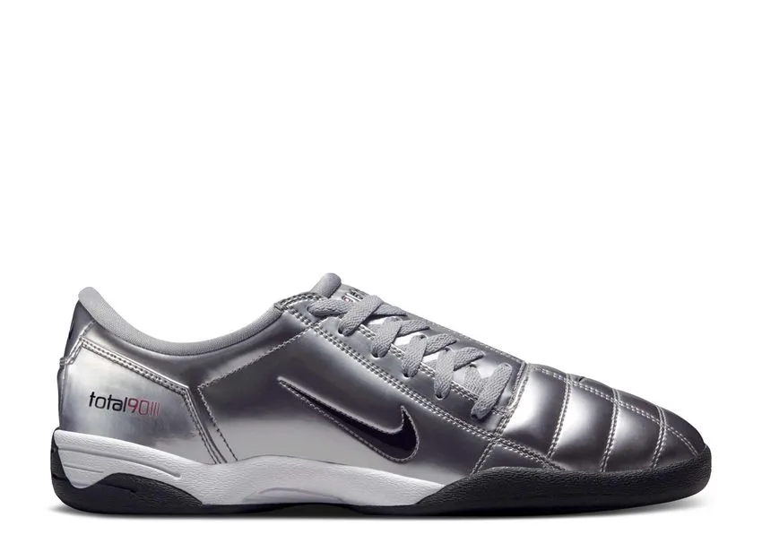 Nike Total 90 3 SP Metallic Silver Black Global Cool Wide Base