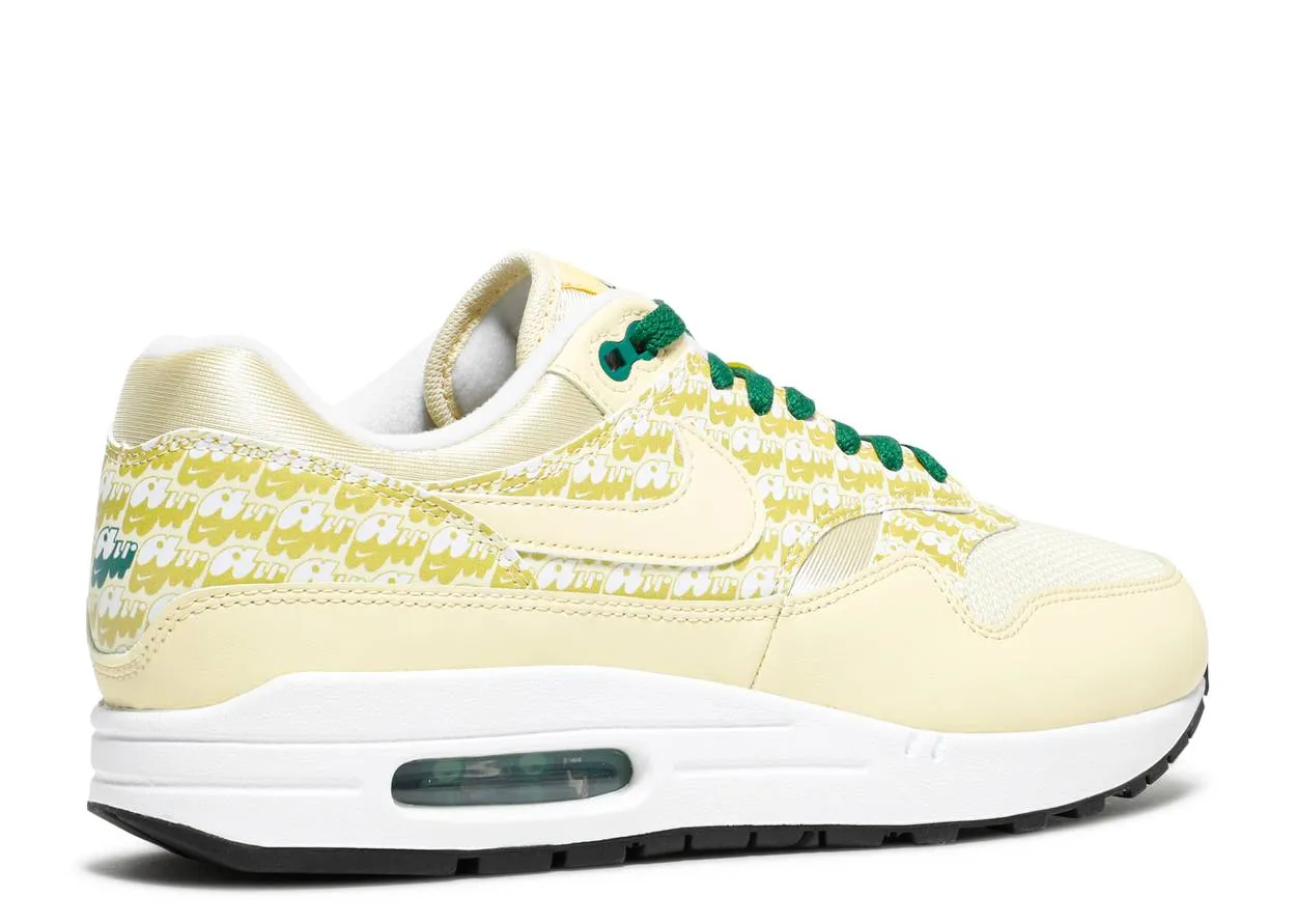 Nike Air Max 1 Lemonade Slip Off Travel Vibe