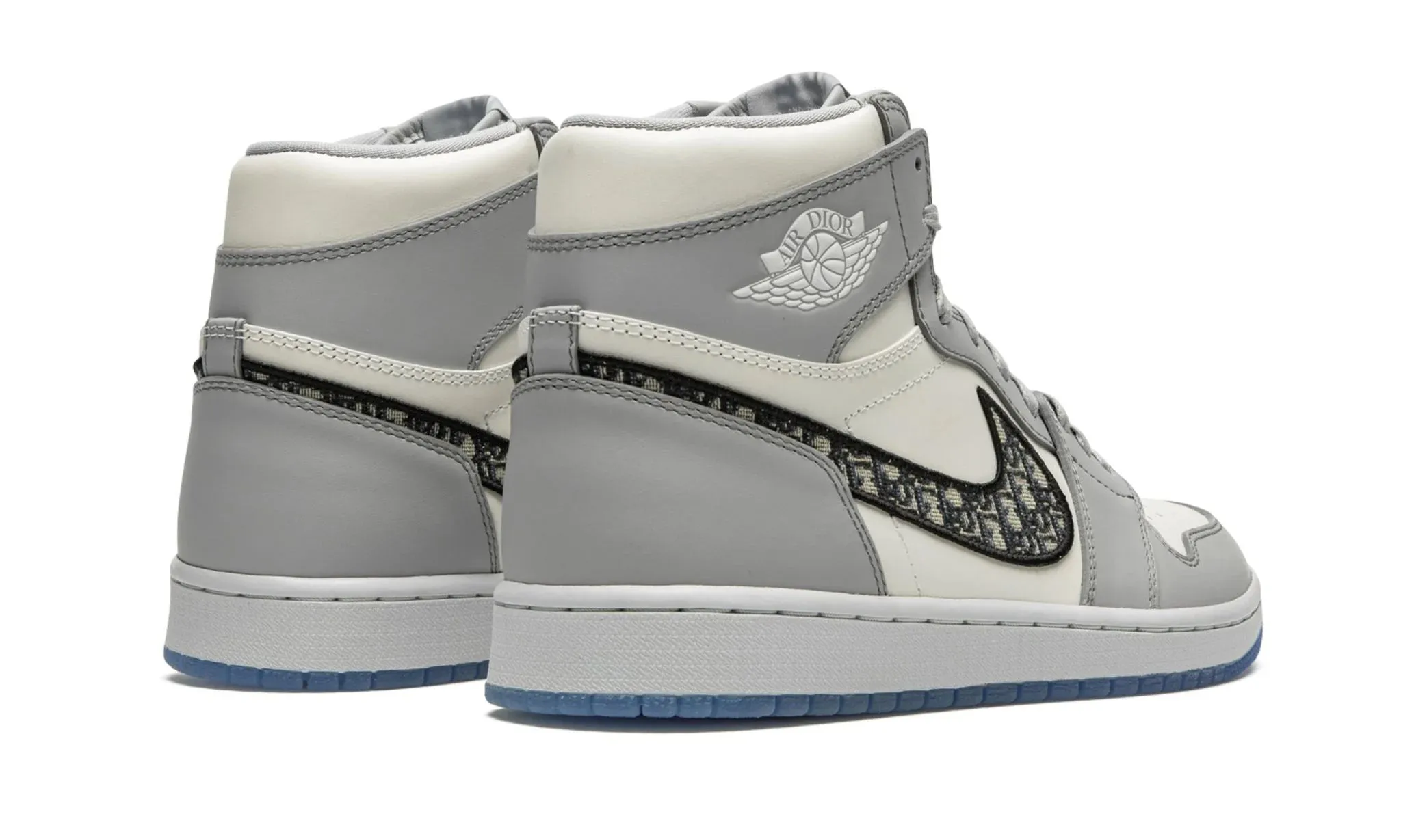 Dior x Air Jordan 1 Retro High Comfortable Arch Cushion Lace Up Style
