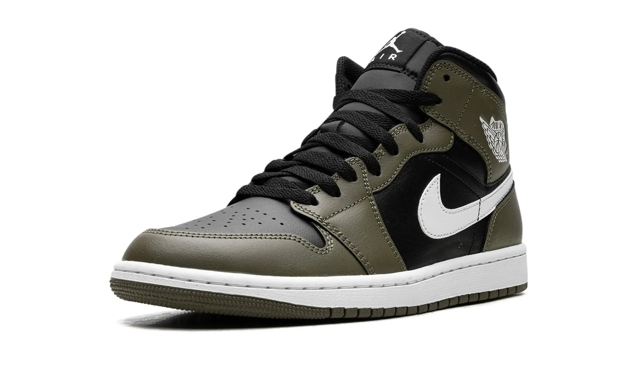 Smart Vibe Air Jordan 1 Mid 'Medium Olive'