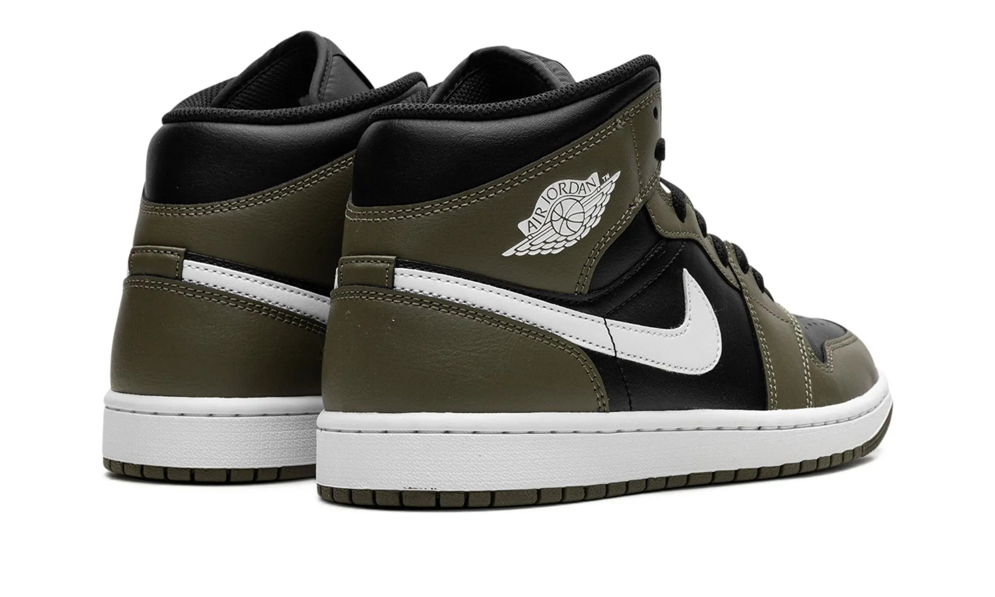 Air Jordan 1 Mid 'Medium Olive' Cherry Pop Flower Hike
